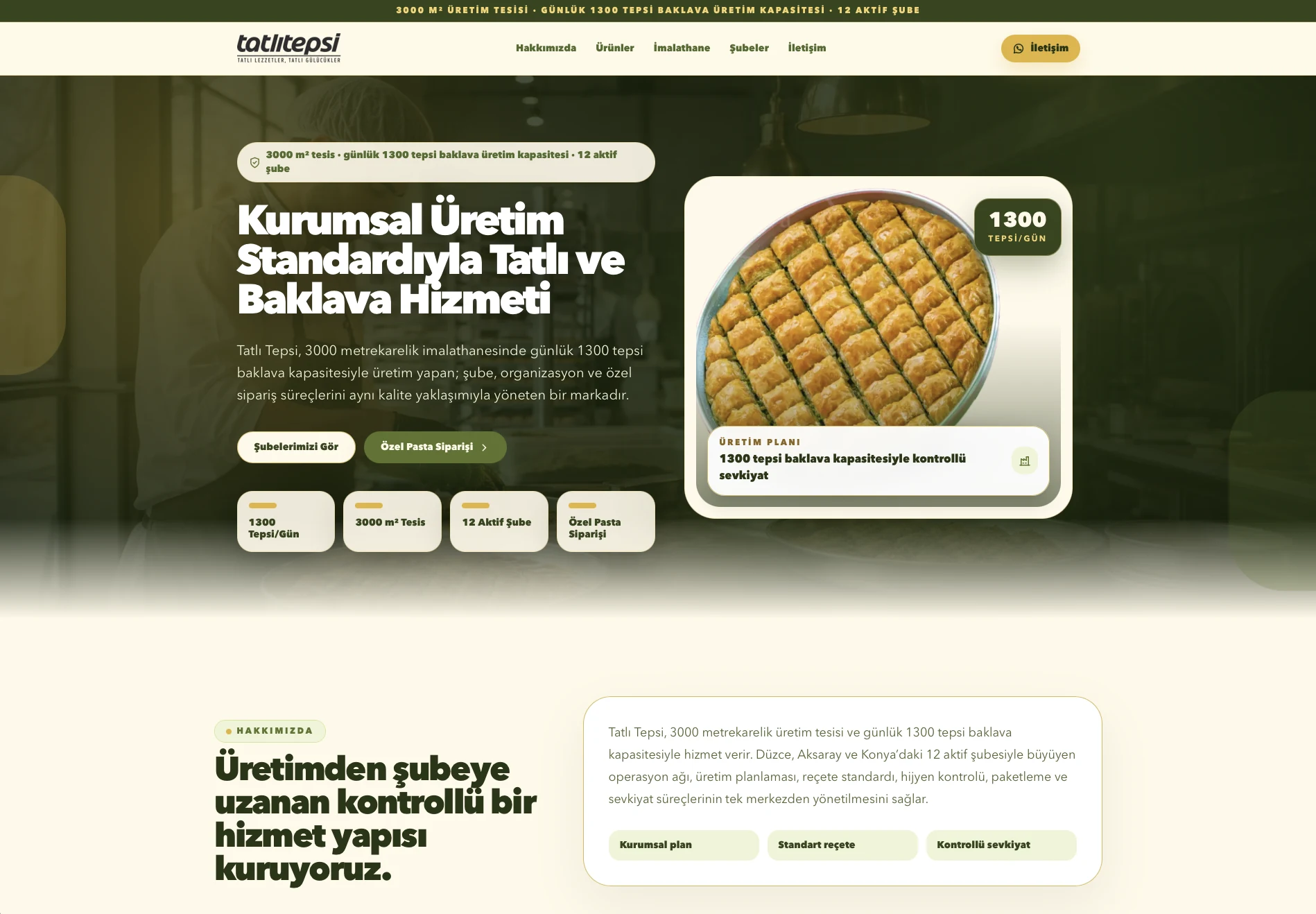 Tatlı Tepsi proje ön izlemesi